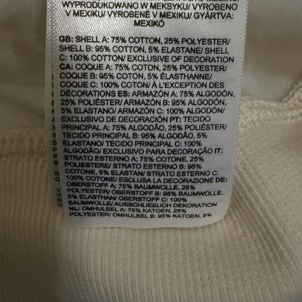 The North Face Women's Box (logo) NSE Pullover Hoodie - Gardenia White Large NWT - Picture 7 of 7